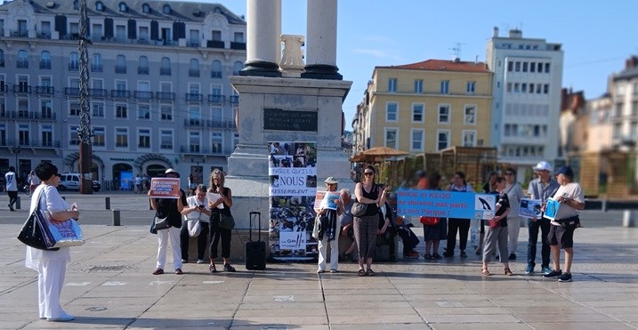 Texte lu en boucle lors de l’action du 16 juin 2026